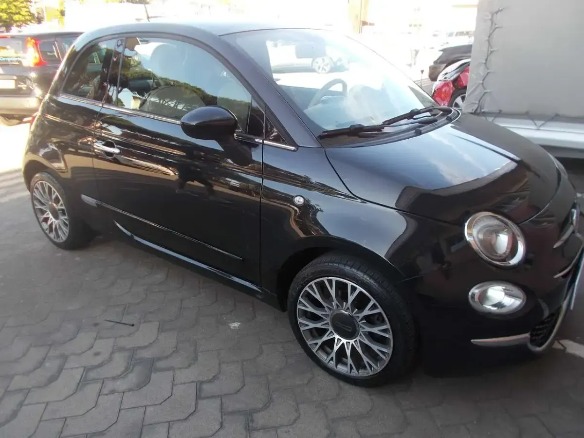 Usata Fiat 500 Lounge 69 CV (50 kW) 2019 Nero Utilitaria