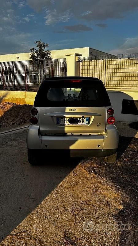 Usata Smart ForTwo Cabrio Passion 71 CV (52 kW) 2010 Grigio Cabrio