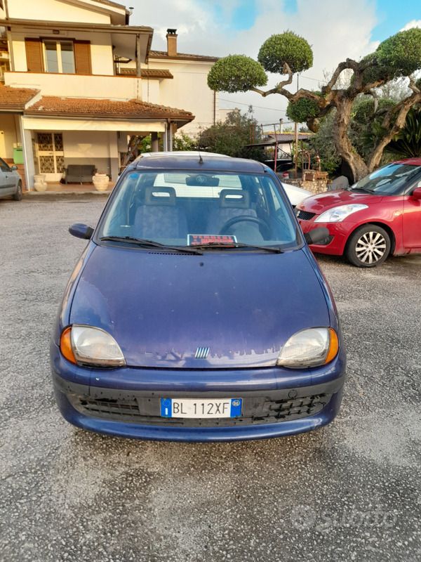 Usata Fiat 600 Young 54 CV (39 kW) 2000 Blu Utilitaria