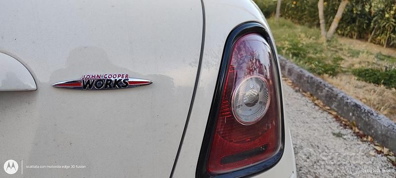 Usata Mini John Cooper Works 211 CV (155 kW) 2010 Bianco Utilitaria