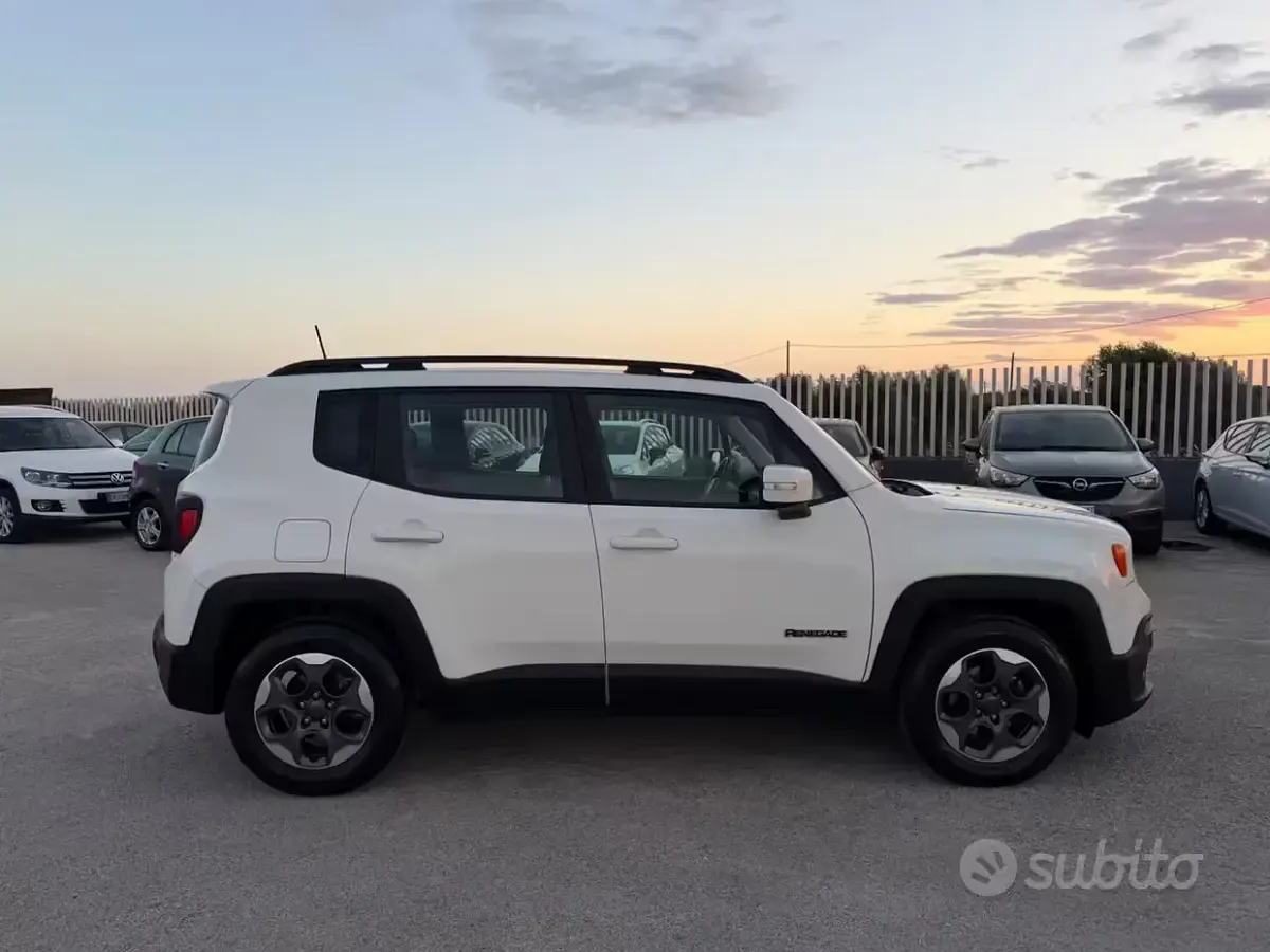 Usata Jeep Renegade 120 CV (88 kW) 2018 Bianco SUV