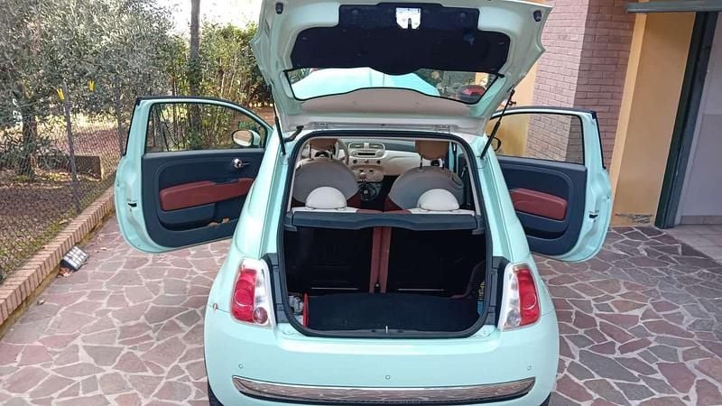 Usata Fiat 500C 69 CV (50 kW) 2016 Verde Cabrio