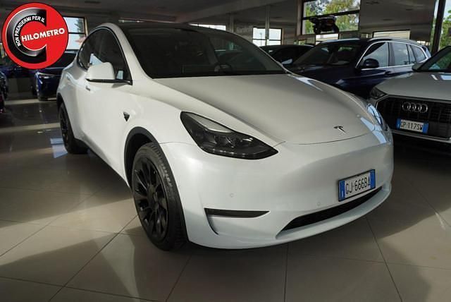 Usata Tesla Model Y Long Range AWD 378 kW (514 CV) 2022 Bianco SUV