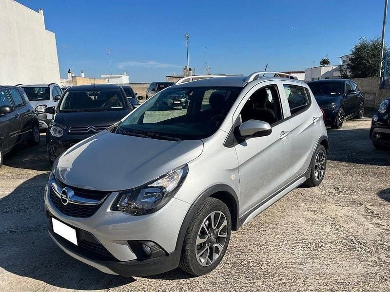 Usata Opel Karl Rocks 73 CV (53 kW) 2019 Grigio Utilitaria