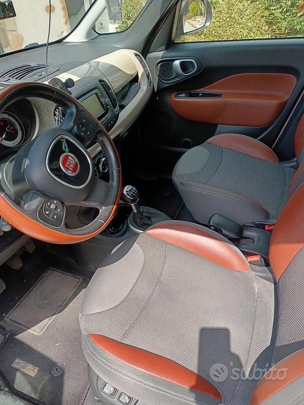 Usata Fiat 500L Trekking 120 CV (88 kW) 2016 Marrone Monovolume