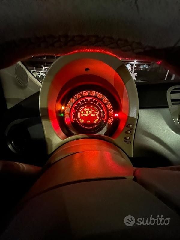 Usata Fiat 500 75 CV (55 kW) 2014 Grigio Utilitaria