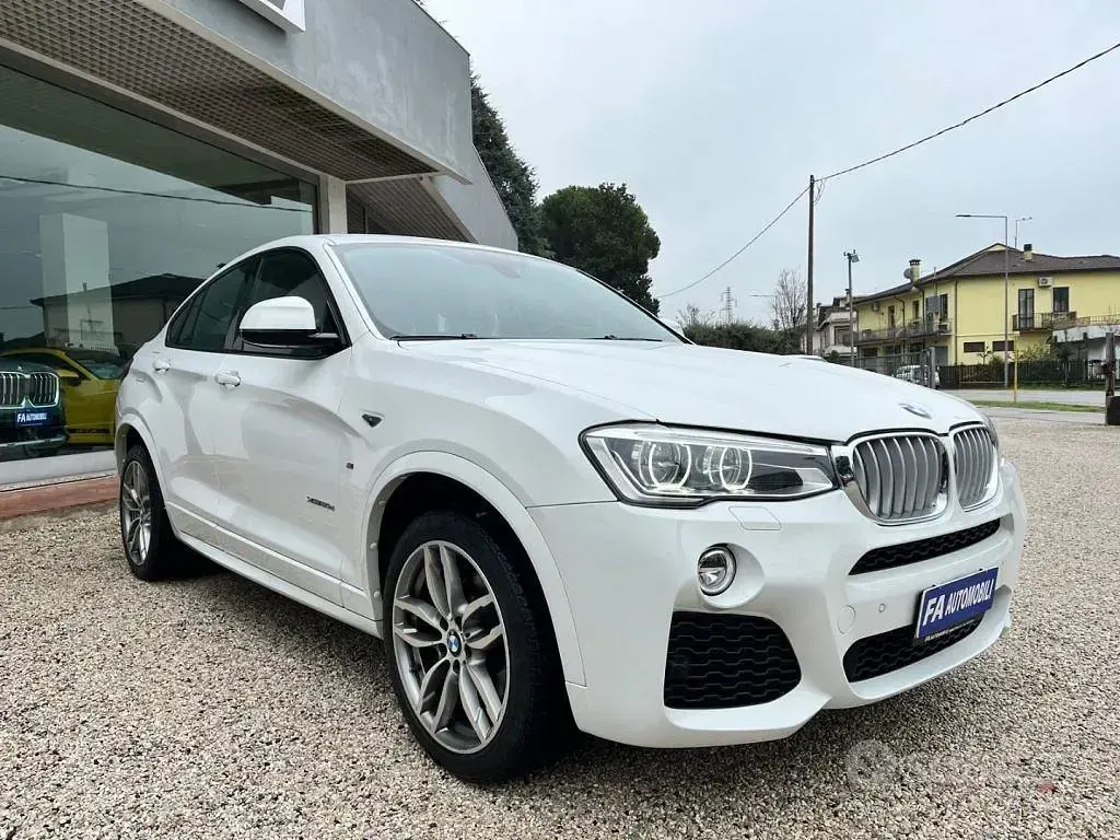 Usata BMW X4 M Sport 249 CV (183 kW) 2018 Bianco SUV