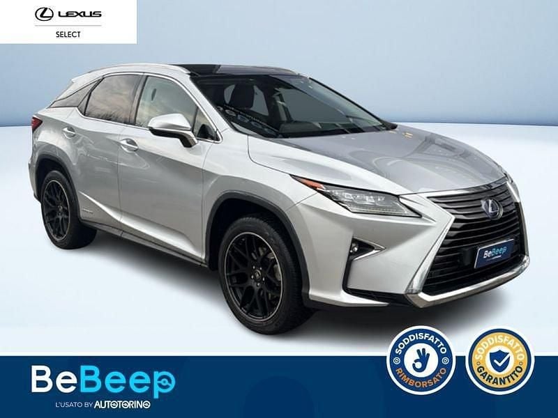 Usata Lexus RX450h Executive Line 263 CV (193 kW) 2017 Argento metallizzato SUV