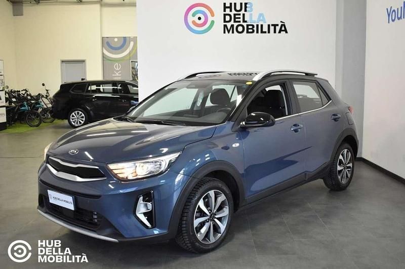 Usata Kia Stonic Style 101 CV (74 kW) 2021 Blu SUV