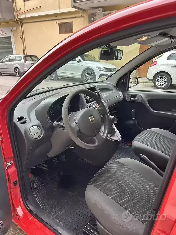 Usata Fiat Panda 69 CV (50 kW) 2008 Rosso Utilitaria