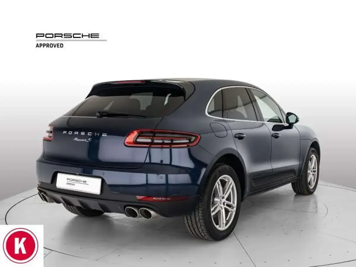 Usata Porsche Macan 250 CV (183 kW) 2015 Blu SUV