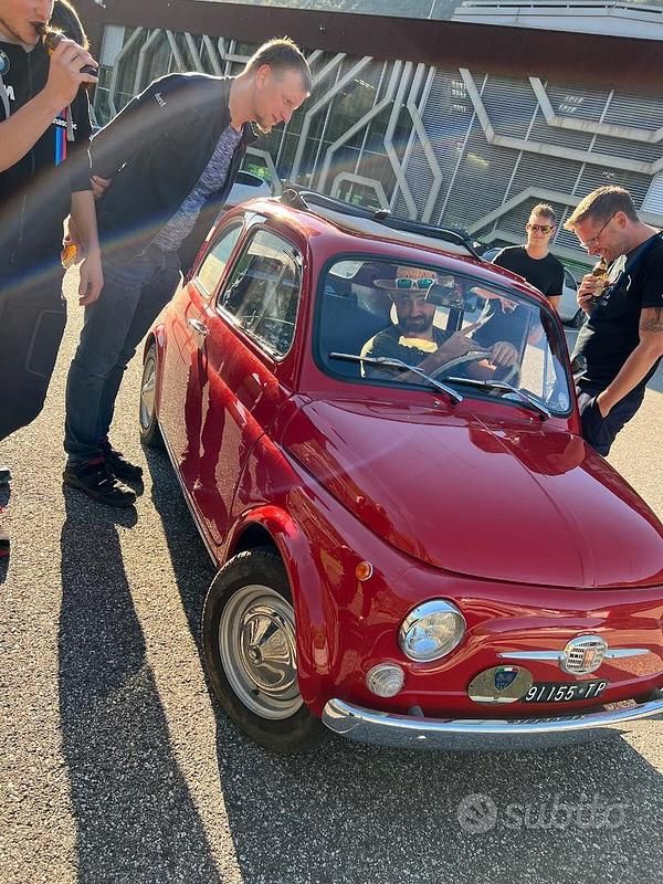 Usata Fiat 500 1970 Rosso Utilitaria