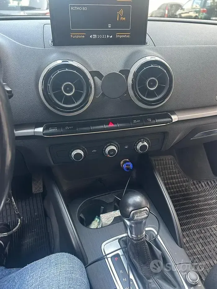 Usata Audi A3 110 CV (80 kW) 2015 Bianco Berlina