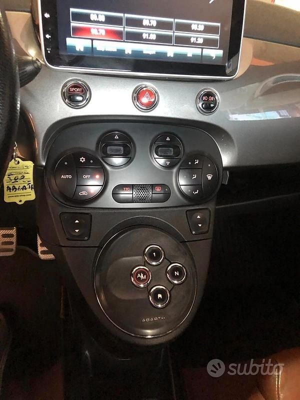 Usata Abarth 595C Turismo 160 CV (117 kW) 2014 Grigio Cabrio