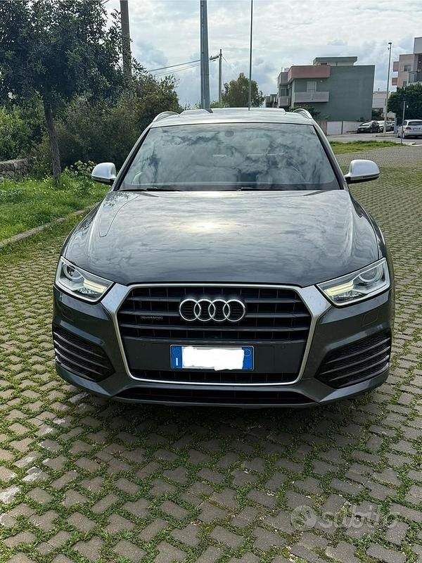 Usata Audi Q3 150 CV (110 kW) 2017 Grigio SUV