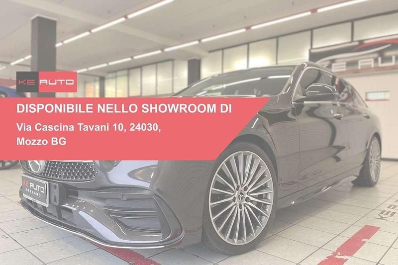 Usata Mercedes C220 Premium Plus 200 CV (147 kW) 2022 Nero Station wagon