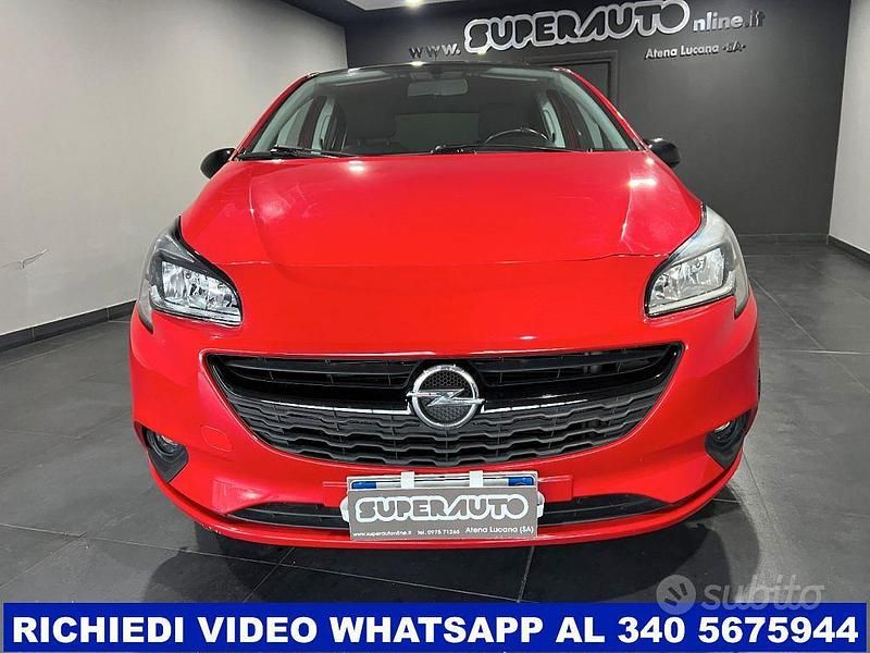 Usata Opel Corsa 90 CV (66 kW) 2019 Rosso Berlina