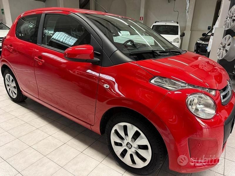 Usata Citroën C1 Feel 72 CV (52 kW) 2019 Rosso Utilitaria