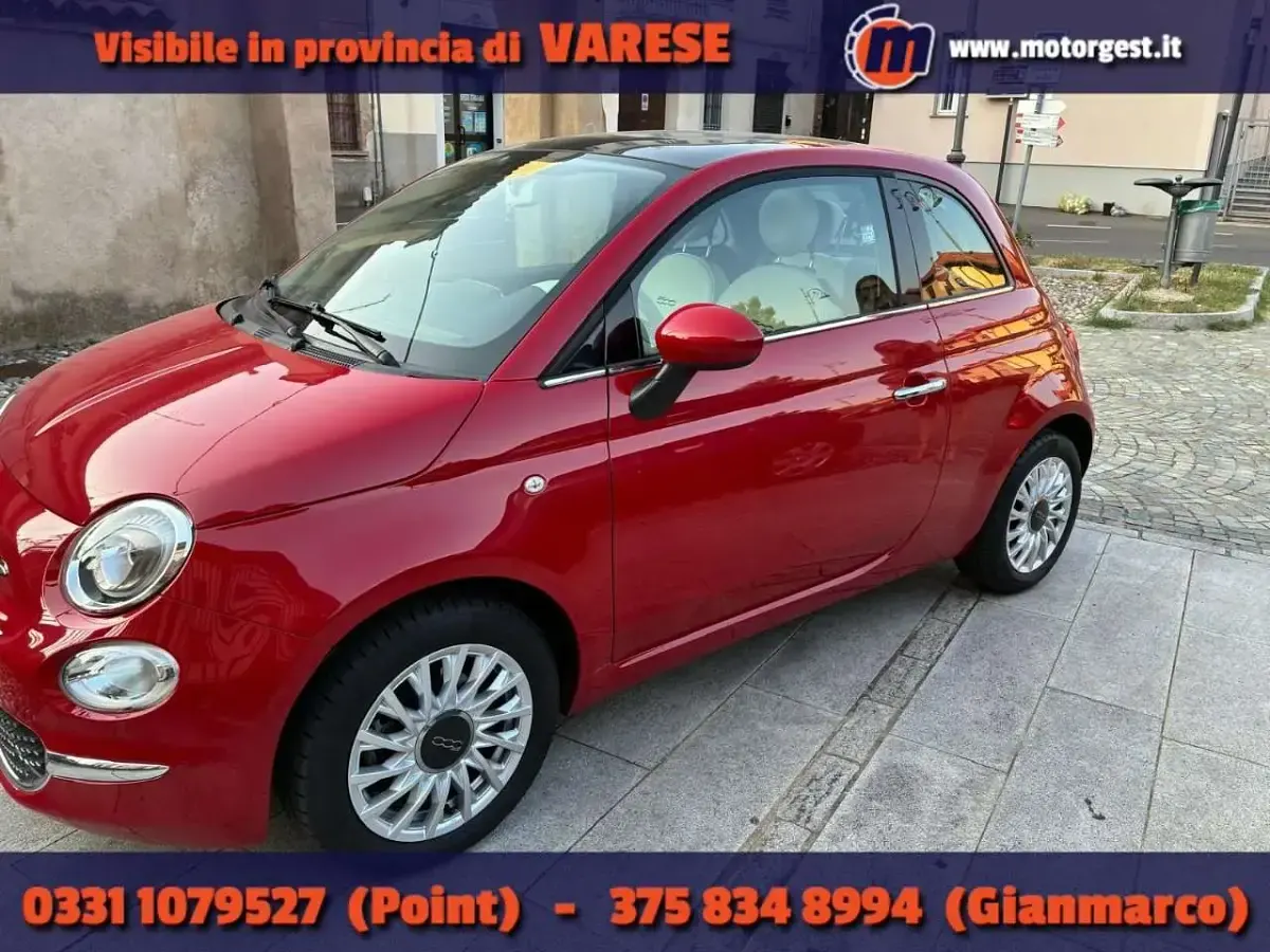 Usata Fiat 500X Lounge 69 CV (50 kW) 2016 Rosso SUV