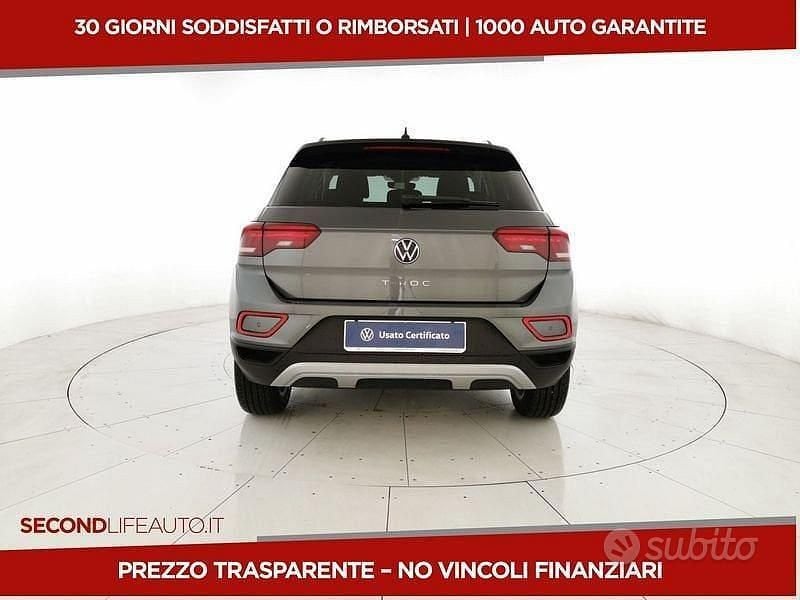 Nuova VW T-Roc Life 150 CV (110 kW) 2025 Grigio SUV