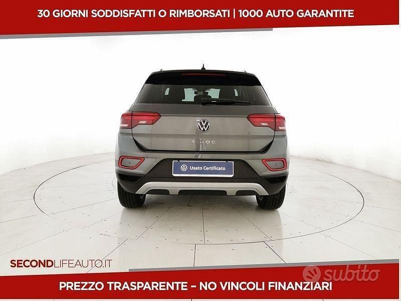 Nuova VW T-Roc Life 2025 Grigio SUV