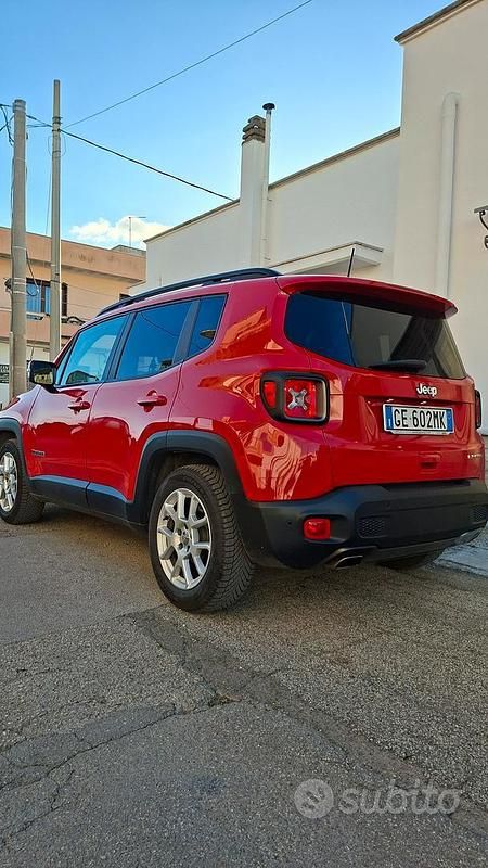 Usata Jeep Renegade Limited 130 CV (95 kW) 2021 Rosso SUV