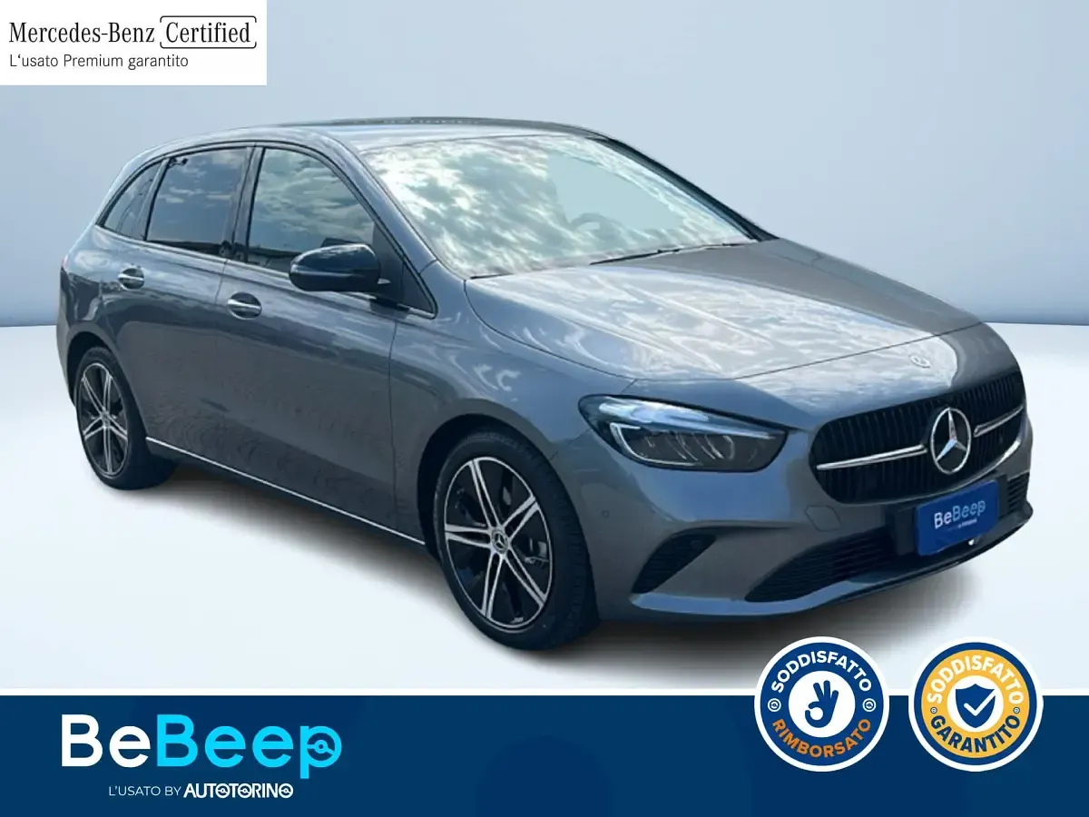 Nuova Mercedes B180 Advanced 136 CV (100 kW) 2025 Grigio metallizzato Utilitaria
