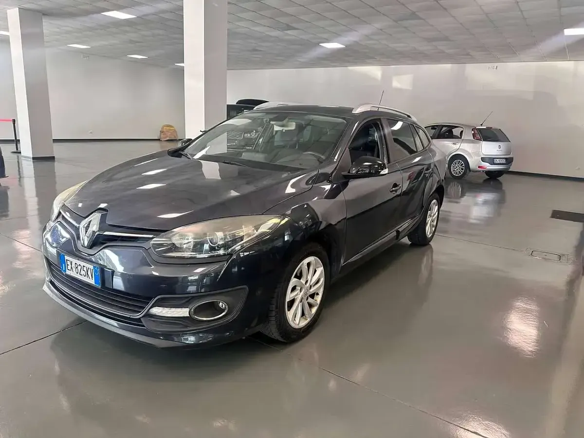 Usata Renault Mégane GrandTour 110 CV (80 kW) 2014 Nero Station wagon
