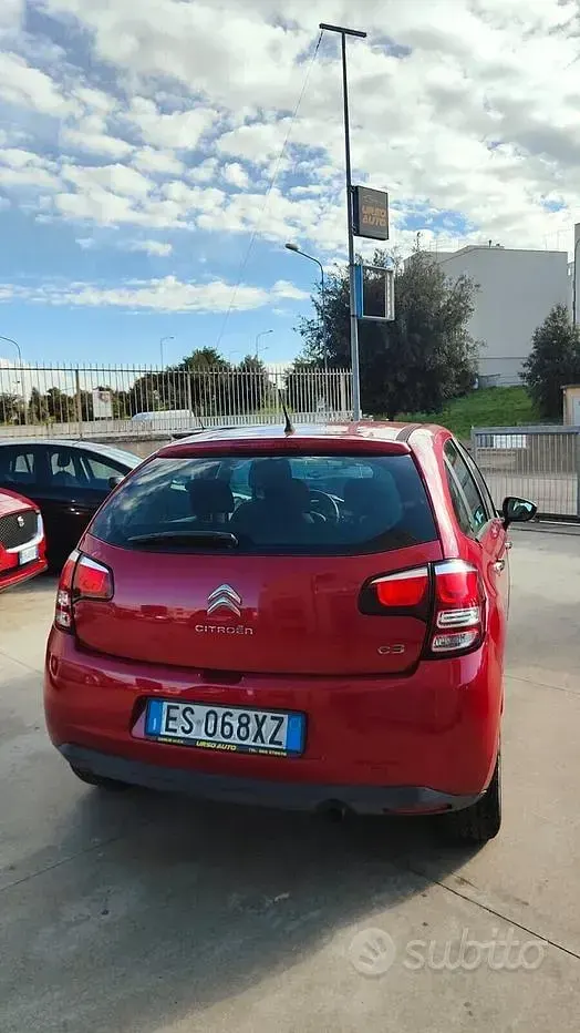 Usata Citroën C3 Exclusive 68 CV (50 kW) 2013 Rosso Berlina