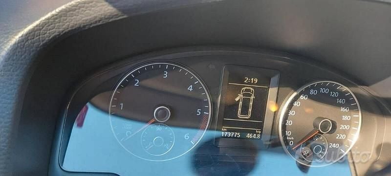 Usata VW Multivan Comfortline 141 CV (103 kW) 2011 Nero Furgone