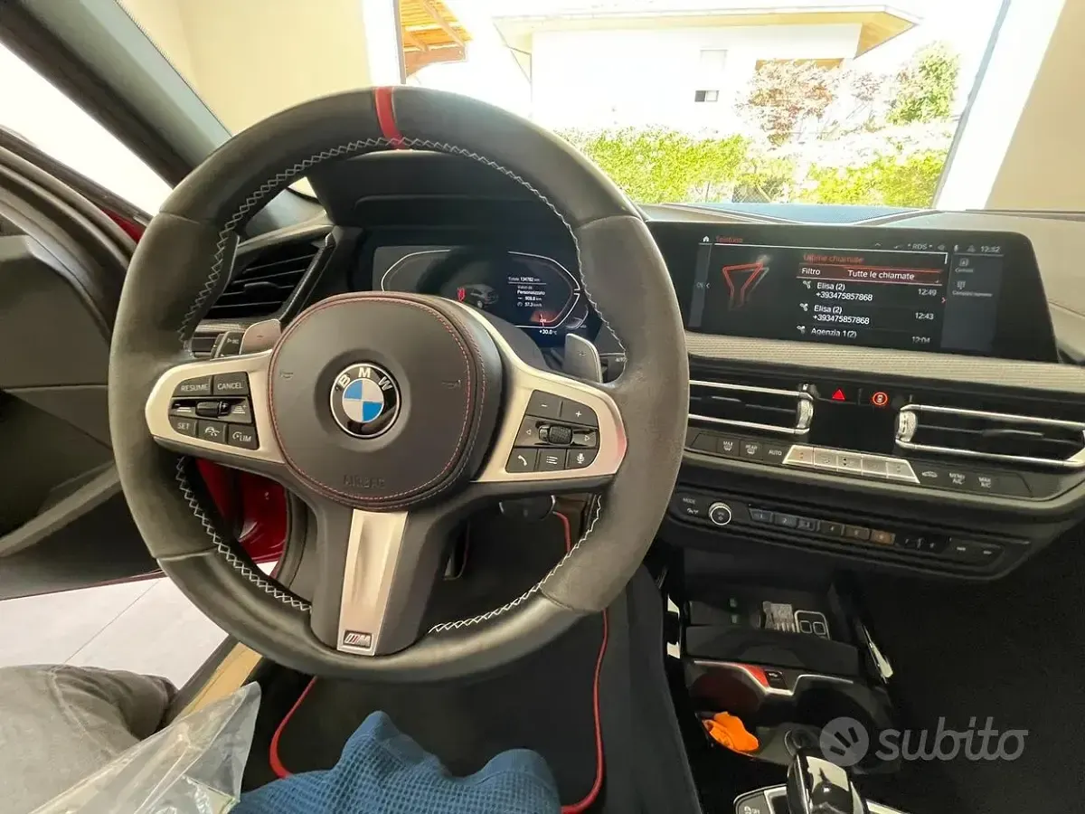 Usata BMW 128 M Performance 265 CV (194 kW) 2021 Rosso Utilitaria