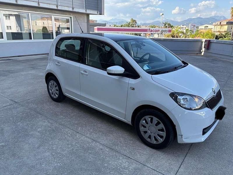 Usata Skoda Citigo G-TEC Active 68 CV (50 kW) 2013 Bianco Utilitaria