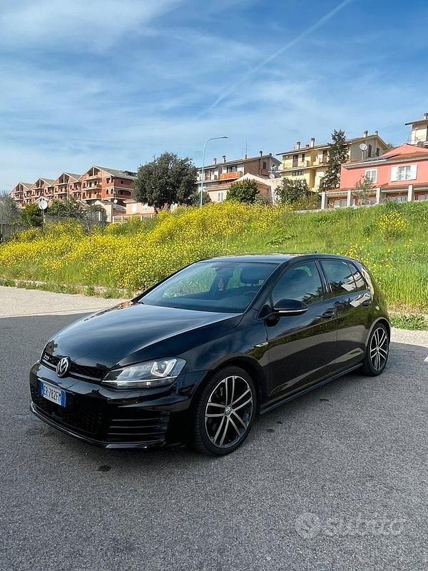 Usata VW Golf VII GTD 2013 Nero Berlina