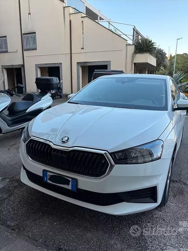 Usata Skoda Fabia 95 CV (69 kW) 2022 Bianco Utilitaria