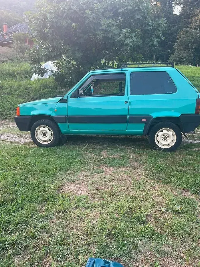 Usata Fiat Panda 4x4 Club 54 CV (39 kW) 1998 Verde Utilitaria