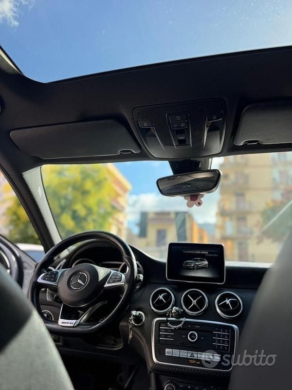 Usata Mercedes A180 AMG 109 CV (80 kW) 2016 Grigio Berlina