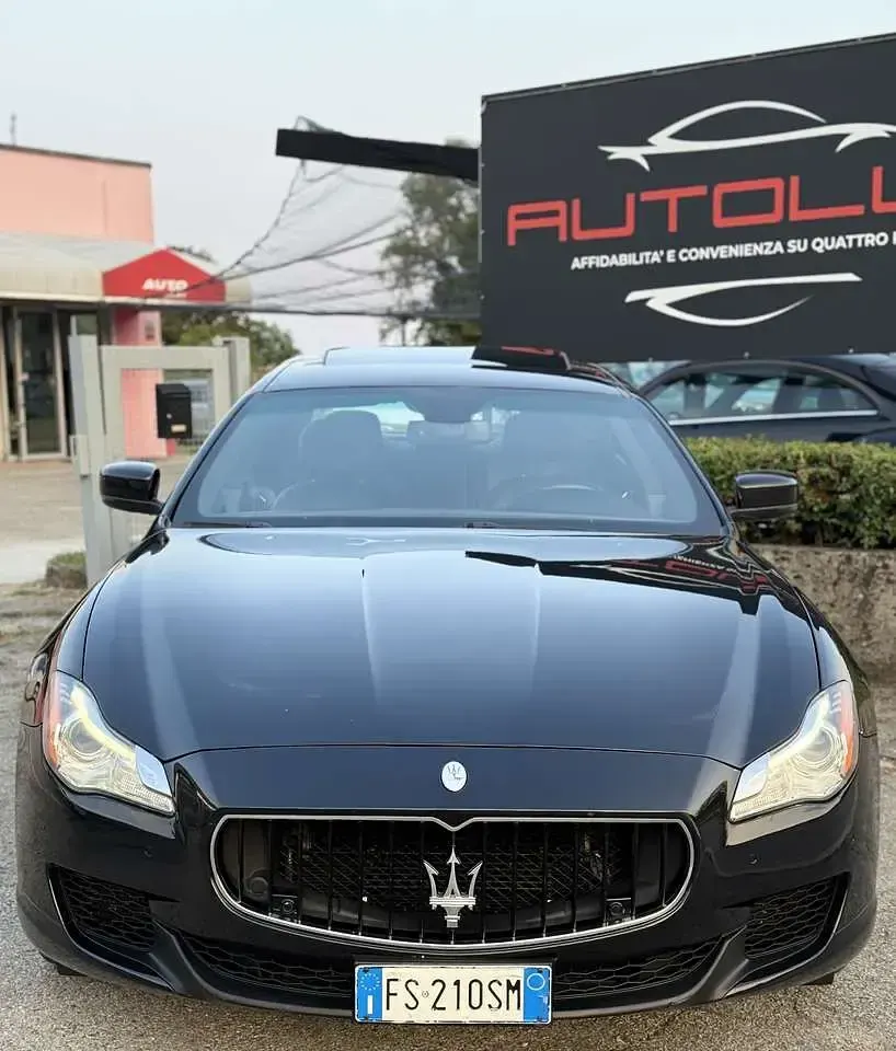 Usata Maserati Quattroporte GranLusso 275 CV (202 kW) 2014 Nero Berlina