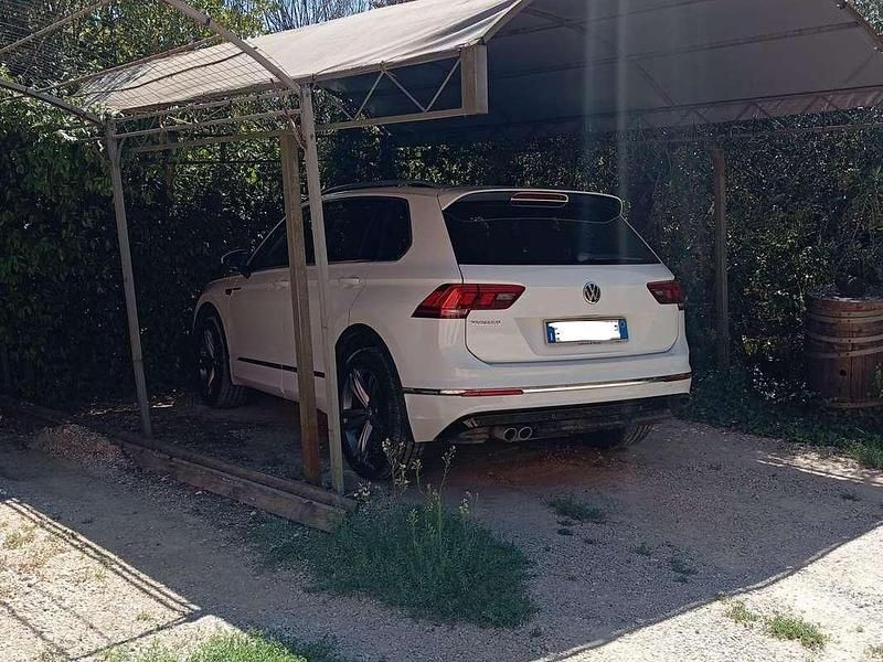 Usata VW Tiguan Sportline 116 CV (85 kW) 2019 Bianco SUV