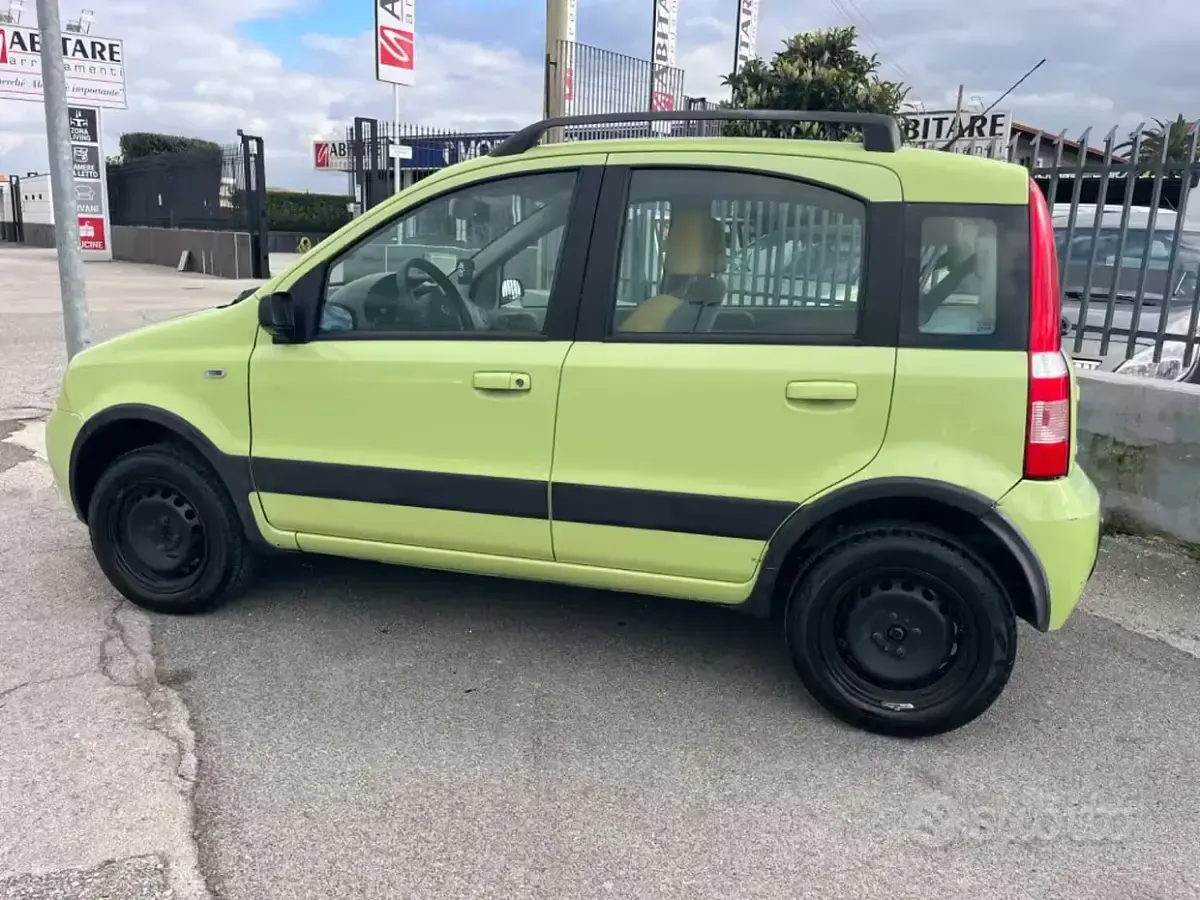 Usata Fiat Panda 4x4 Climbing 60 CV (44 kW) 2006 Verde Utilitaria
