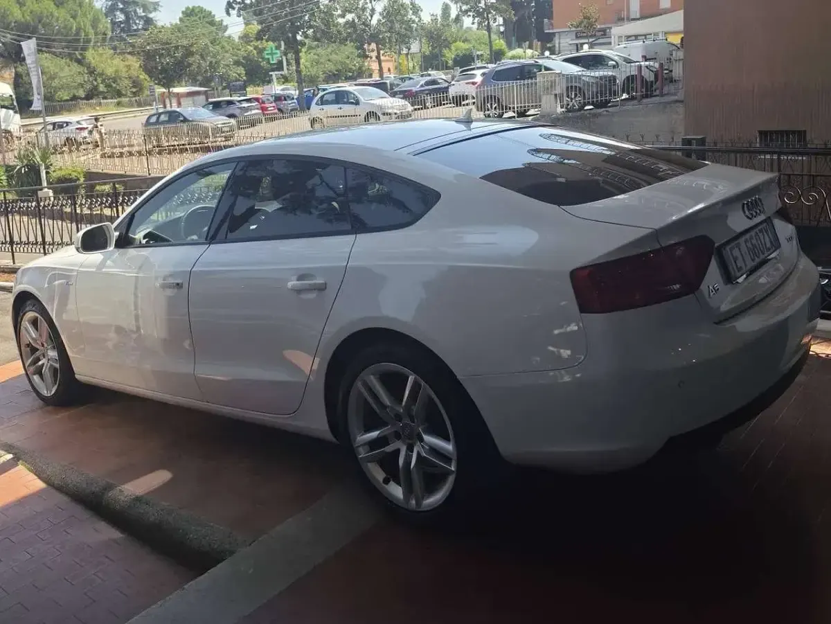 Usata Audi A5 Sportback S-Line 177 CV (130 kW) 2013 Bianco Utilitaria