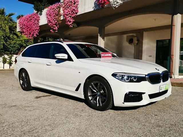 Usata BMW 520 M Sport 190 CV (139 kW) 2019 Bianco Station wagon