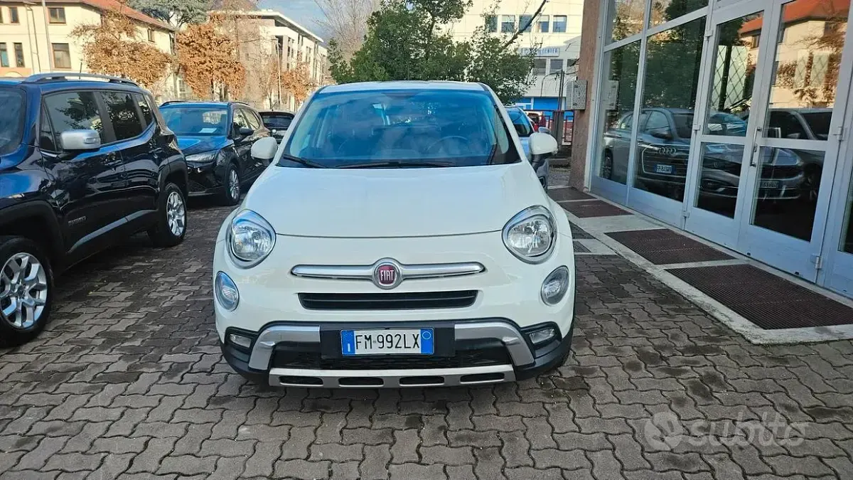 Usata Fiat 500X Lounge 120 CV (88 kW) 2017 Bianco SUV