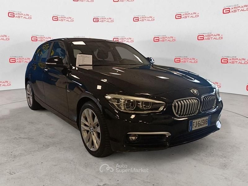 Usata BMW 116 Efficient Dynamics 116 CV (85 kW) 2017 Grigio Utilitaria