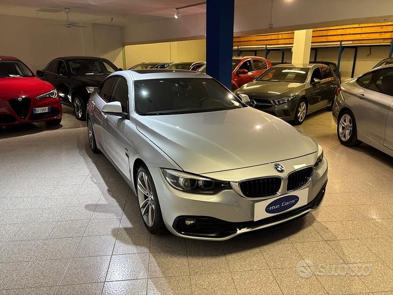 Usata BMW 420 Sport Line 190 CV (139 kW) 2018 Grigio Coupé