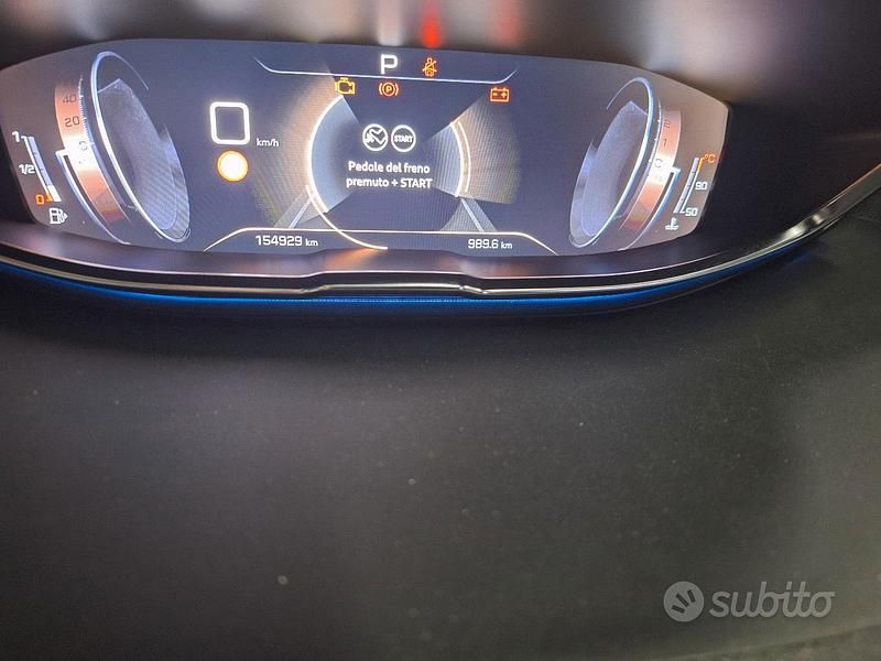 Usata Peugeot 3008 GT-line 130 CV (95 kW) 2019 Blu SUV