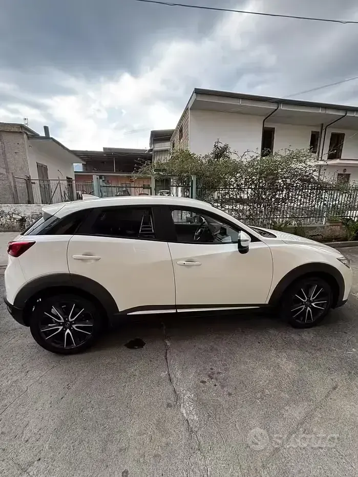 Usata Mazda CX-3 105 CV (77 kW) 2018 Bianco SUV