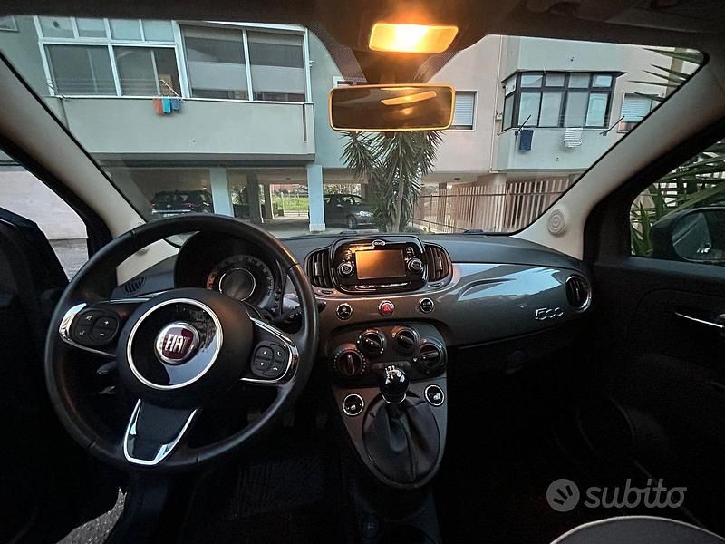 Usata Fiat 500 69 CV (50 kW) 2019 Grigio Berlina