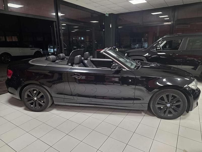 Usata BMW 120 Cabriolet 170 CV (125 kW) 2008 Nero Cabrio