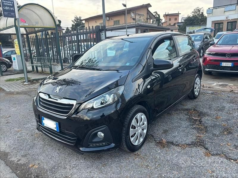 Usata Peugeot 108 Access 69 CV (50 kW) 2016 Nero Berlina
