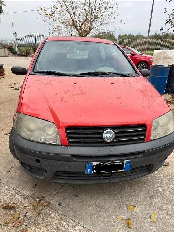 Usata Fiat Punto 2007 Rosso Utilitaria